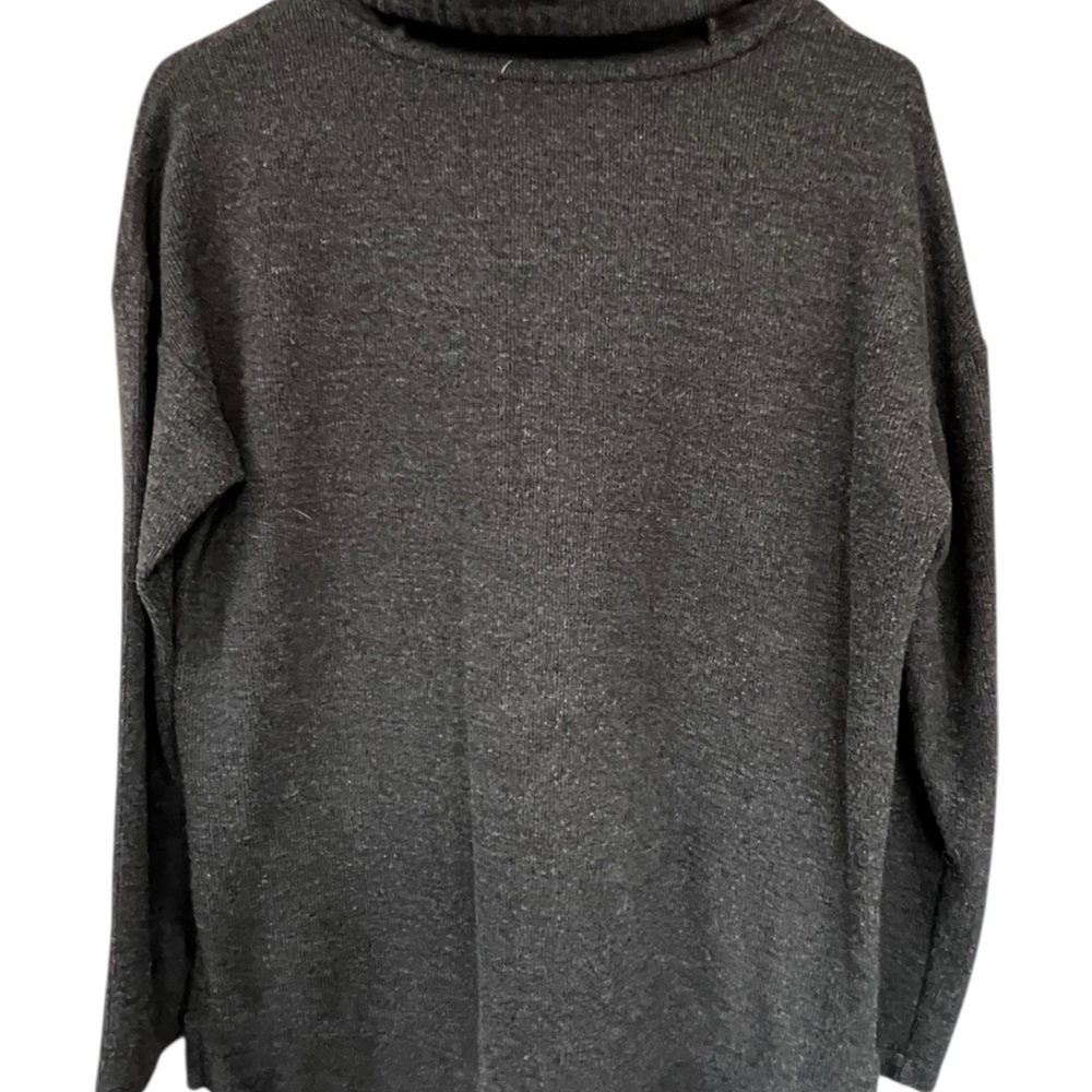 Banana Republic Charcoal Turtleneck Sweater for Women - Picture 2 of 3